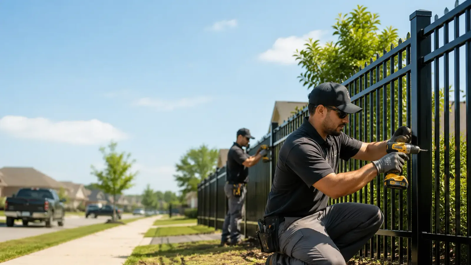 Metal Fence Installation in Beaverdam, VA